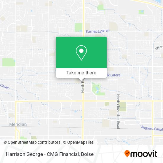 Harrison George - CMG Financial map