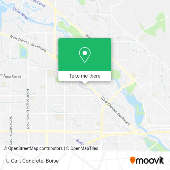 Mapa de U-Cart Concrete