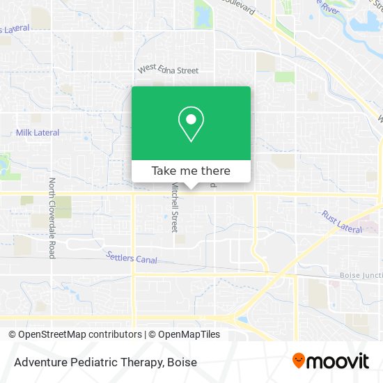 Mapa de Adventure Pediatric Therapy