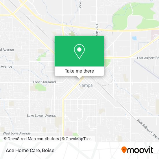 Ace Home Care map