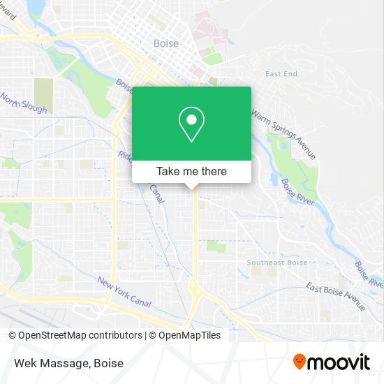 Wek Massage map