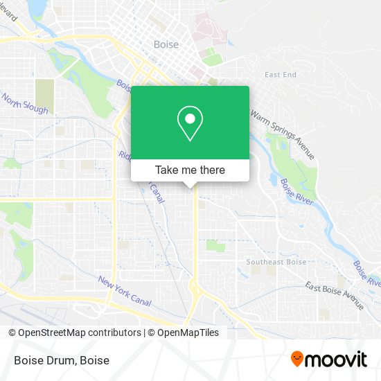 Boise Drum map