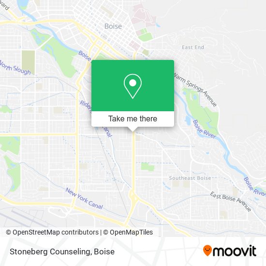 Mapa de Stoneberg Counseling