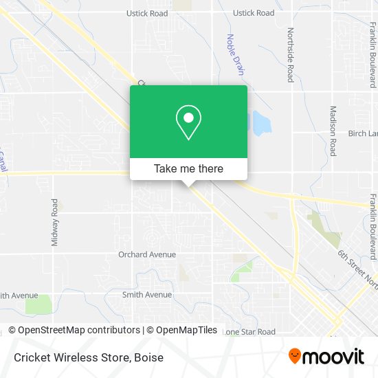 Cricket Wireless Store map