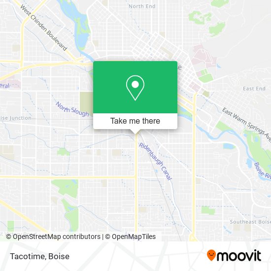 Tacotime map