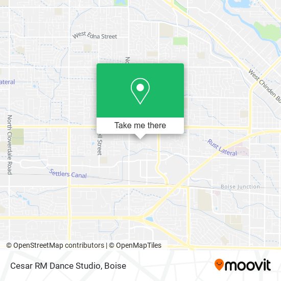 Cesar RM Dance Studio map