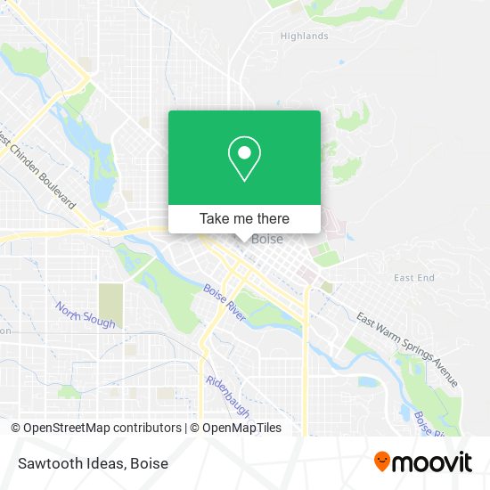 Sawtooth Ideas map