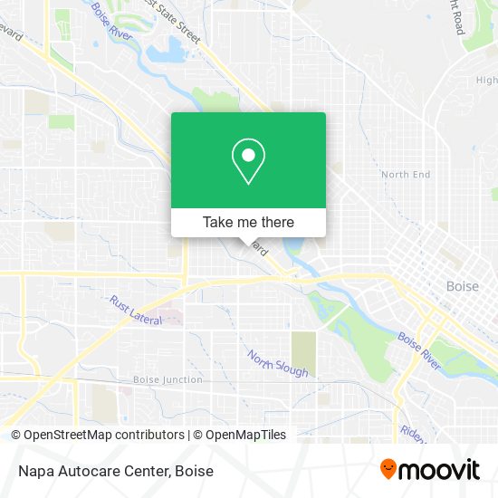 Napa Autocare Center map