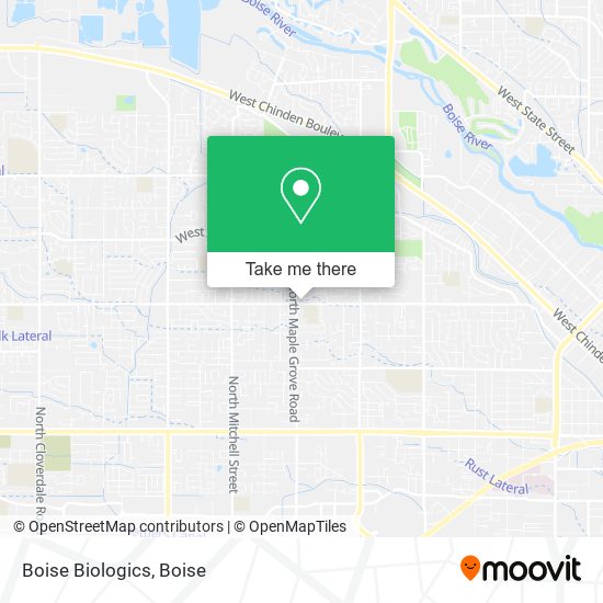 Boise Biologics map