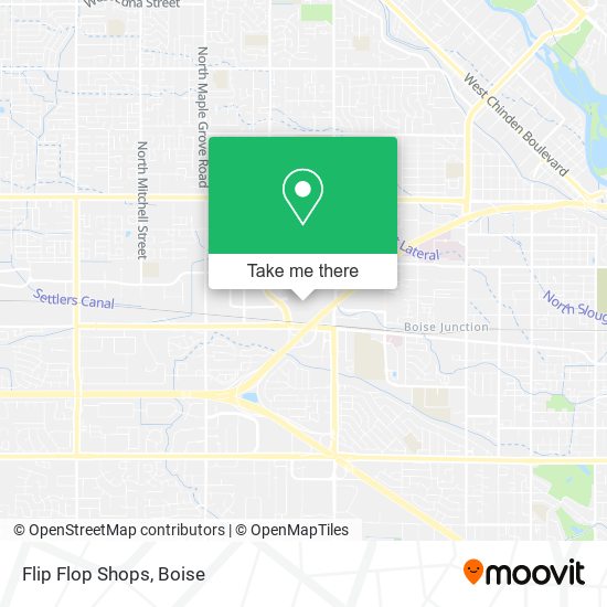 Flip Flop Shops map