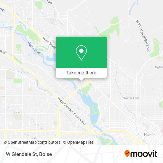 Mapa de W Glendale St