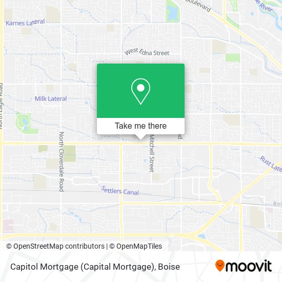 Mapa de Capitol Mortgage (Capital Mortgage)