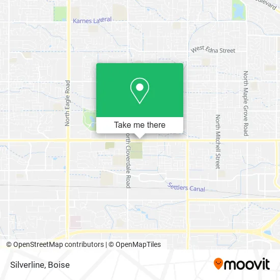Silverline map