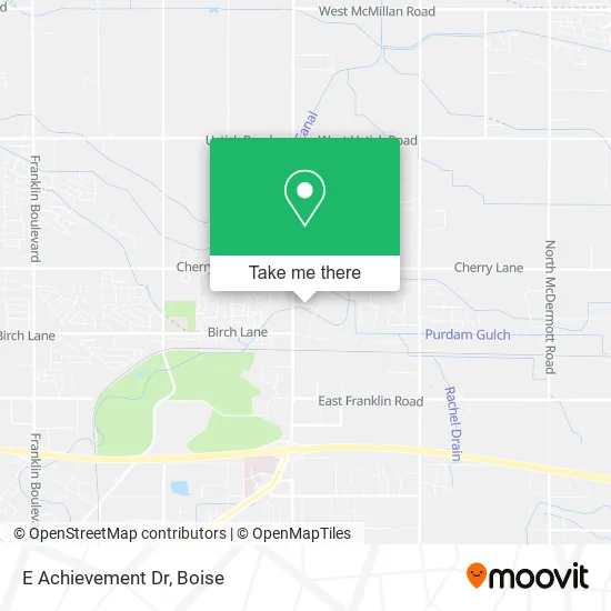 E Achievement Dr map