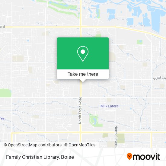 Family Christian Library map
