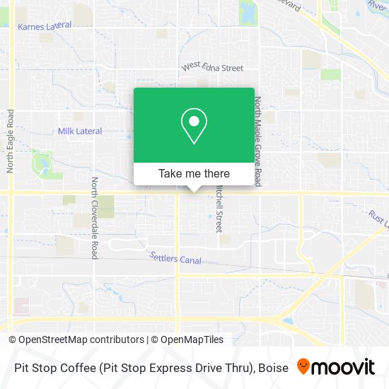 Pit Stop Coffee (Pit Stop Express Drive Thru) map