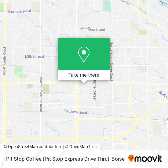 Pit Stop Coffee (Pit Stop Express Drive Thru) map