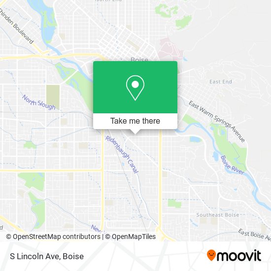 Mapa de S Lincoln Ave