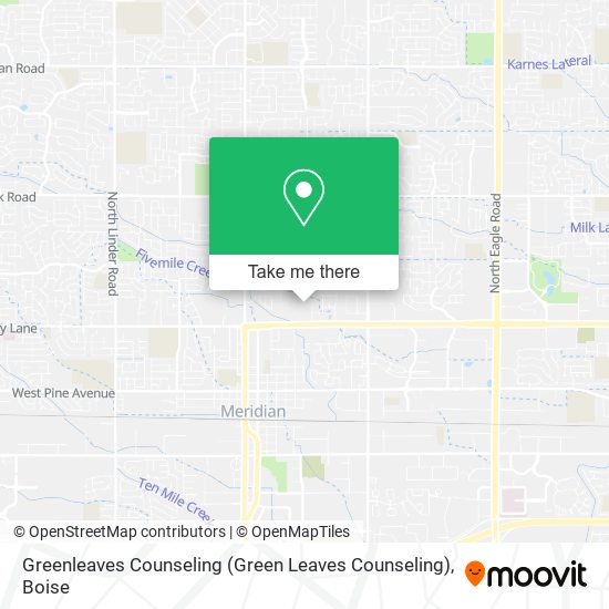 Greenleaves Counseling (Green Leaves Counseling) map