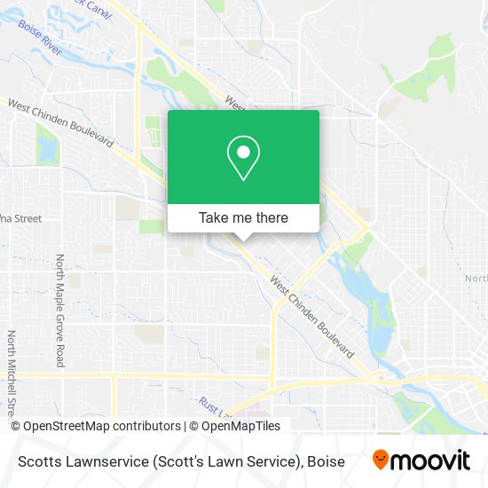 Mapa de Scotts Lawnservice (Scott's Lawn Service)