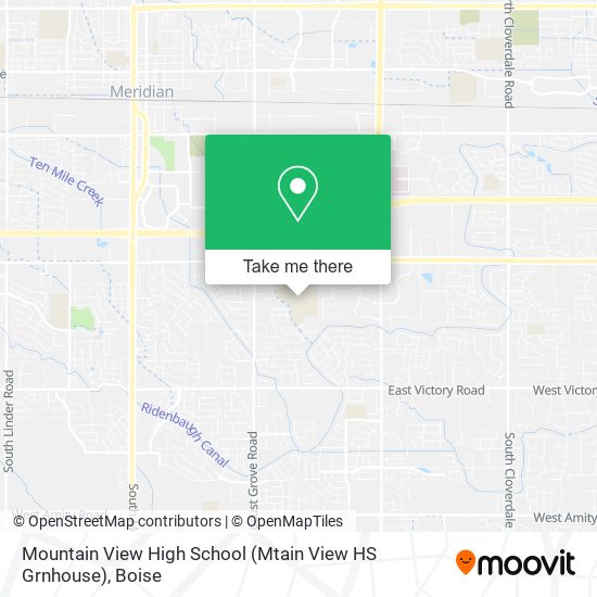 Mapa de Mountain View High School (Mtain View HS Grnhouse)