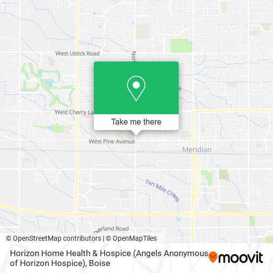 Horizon Home Health & Hospice (Angels Anonymous of Horizon Hospice) map