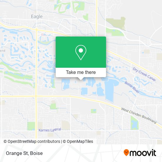 Mapa de Orange St