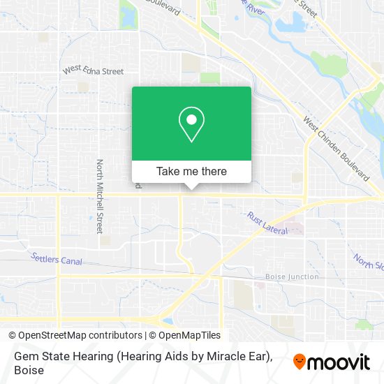 Gem State Hearing (Hearing Aids by Miracle Ear) map