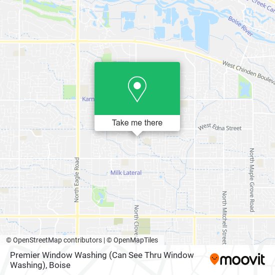 Mapa de Premier Window Washing (Can See Thru Window Washing)