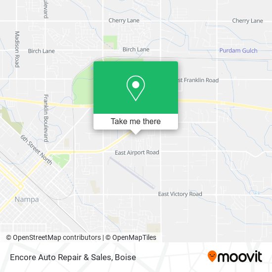 Encore Auto Repair & Sales map