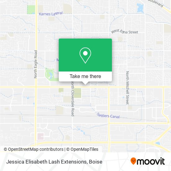 Jessica Elisabeth Lash Extensions map