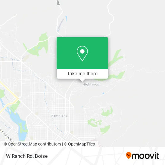 Mapa de W Ranch Rd