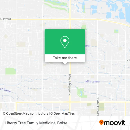 Liberty Tree Family Medicine map