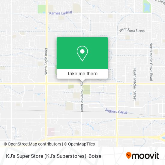 KJ's Super Store (KJ's Superstores) map