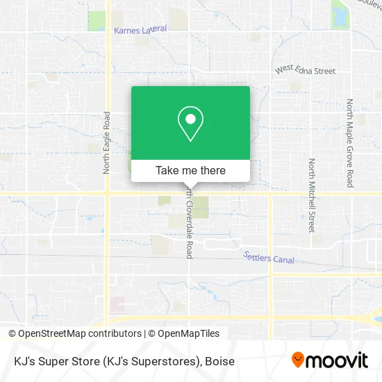 KJ's Super Store (KJ's Superstores) map