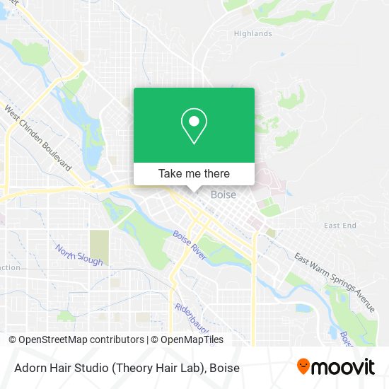 Adorn Hair Studio (Theory Hair Lab) map