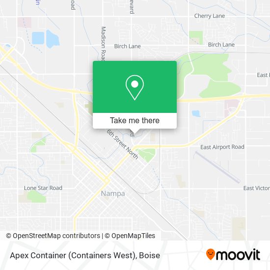 Apex Container (Containers West) map