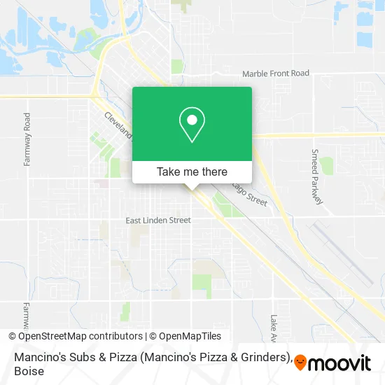 Mancino's Subs & Pizza map