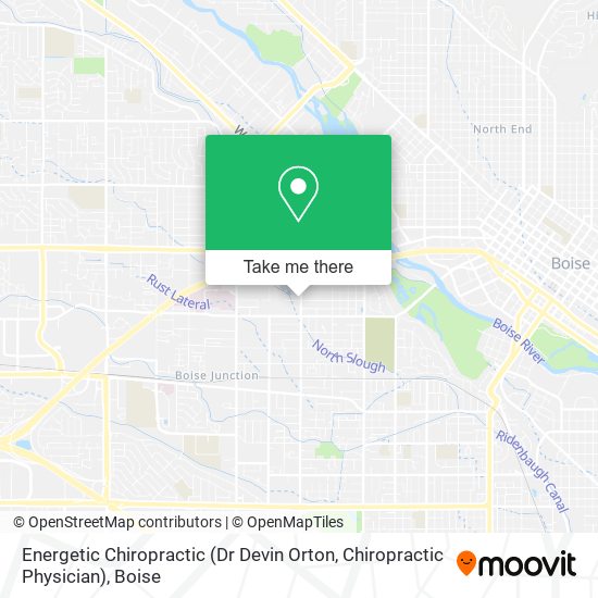 Energetic Chiropractic (Dr Devin Orton, Chiropractic Physician) map