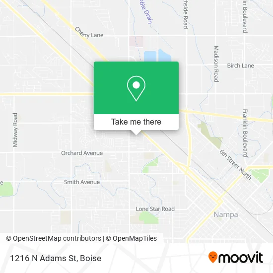 1216 N Adams St map