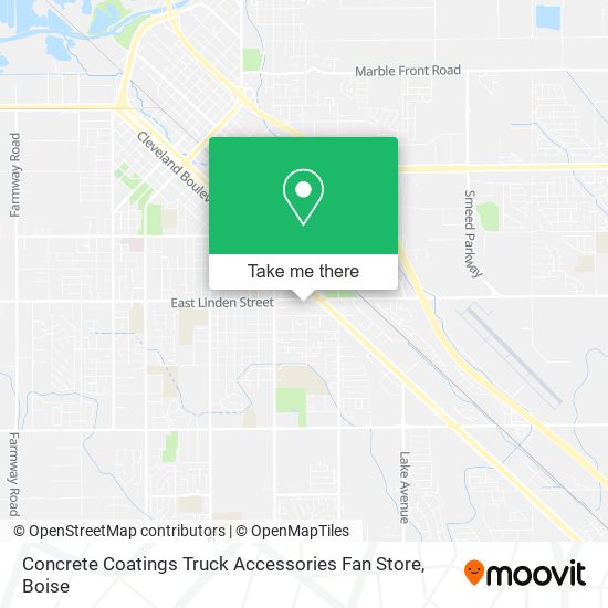 Concrete Coatings Truck Accessories Fan Store map
