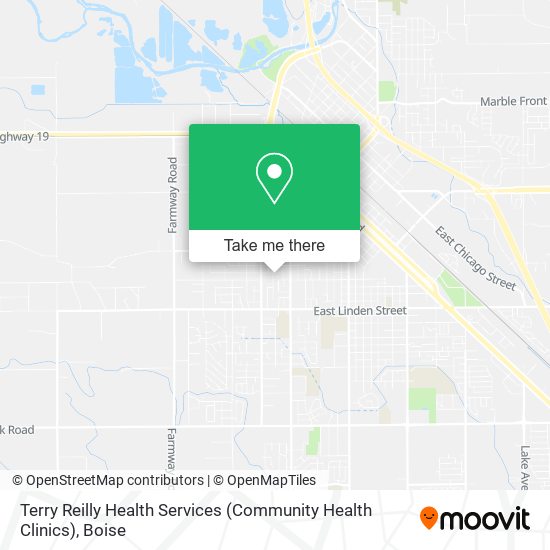 Terry Reilly Health Services (Community Health Clinics) map