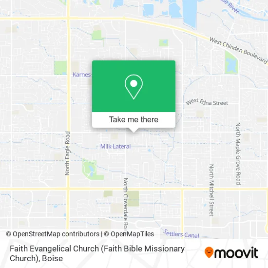 Faith Evangelical Church (Faith Bible Missionary Church) map