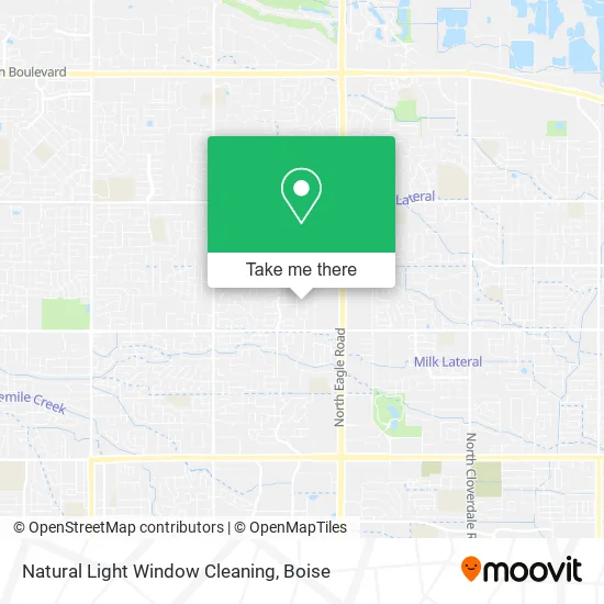 Natural Light Window Cleaning map