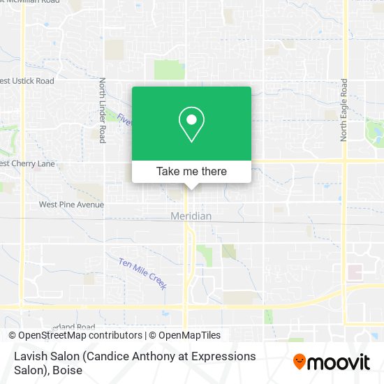 Lavish Salon (Candice Anthony at Expressions Salon) map