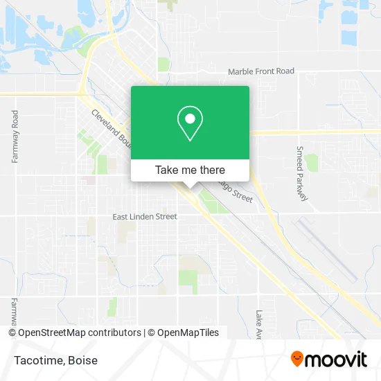 Tacotime map