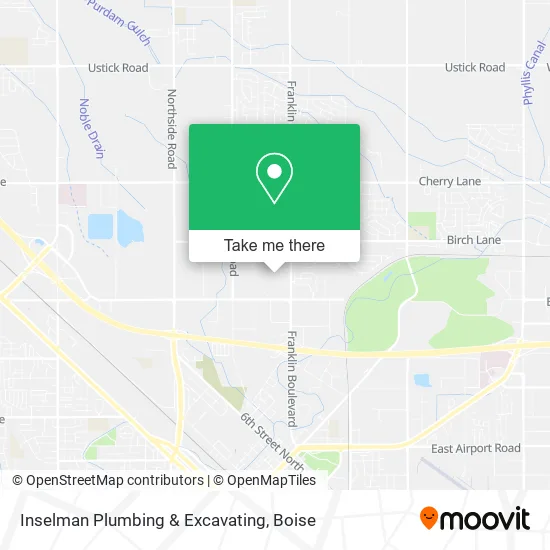 Inselman Plumbing & Excavating map