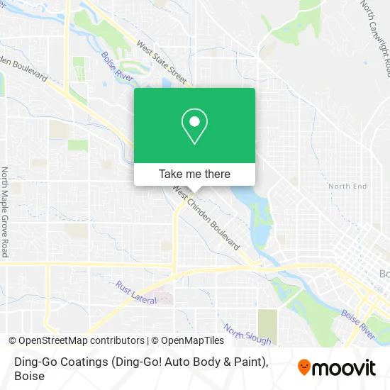 Ding-Go Coatings (Ding-Go! Auto Body & Paint) map
