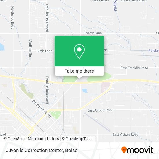 Mapa de Juvenile Correction Center