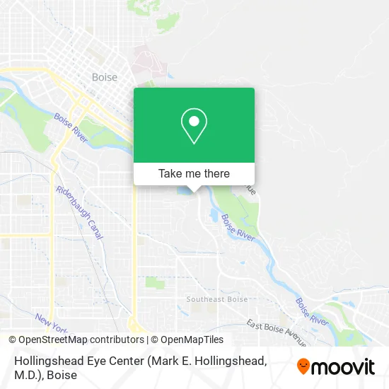 Hollingshead Eye Center (Mark E. Hollingshead, M.D.) map